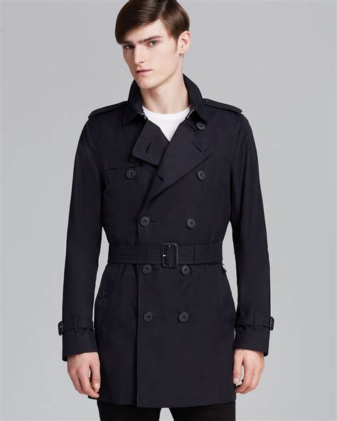 burberry mac mens navy|burberry kensington trench men.